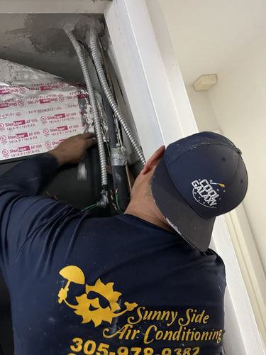 Air handler unit maintenance with thorough system inspection