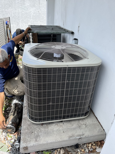 Completed furnace installation with quality finish work