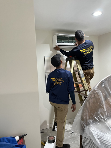 Garage furnace system installation with proper ventilation